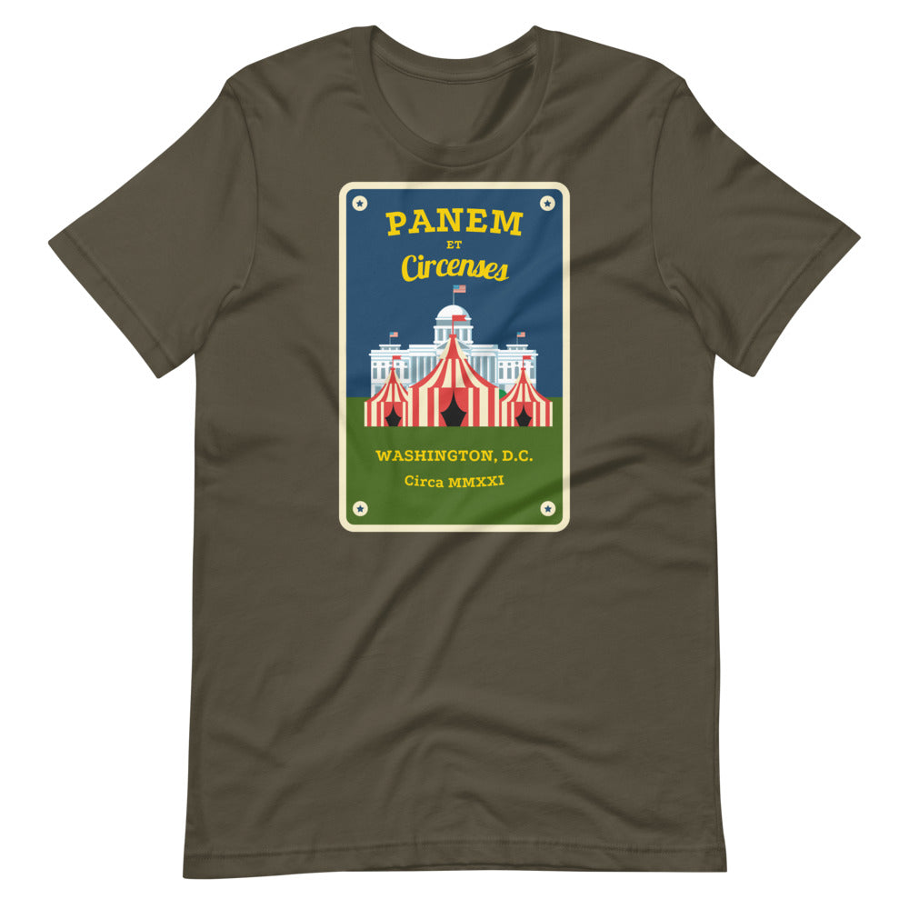 Panem et Circenses (Bread and Circuses) Short-Sleeve Unisex T-Shirt - Proud Libertarian - Michael Rufo
