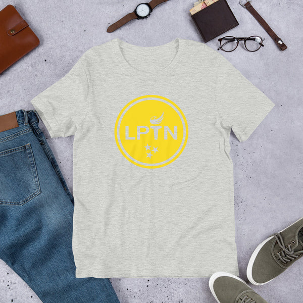LPTN (Gold) Short-sleeve unisex t-shirt - Proud Libertarian - Libertarian Party of Tennessee