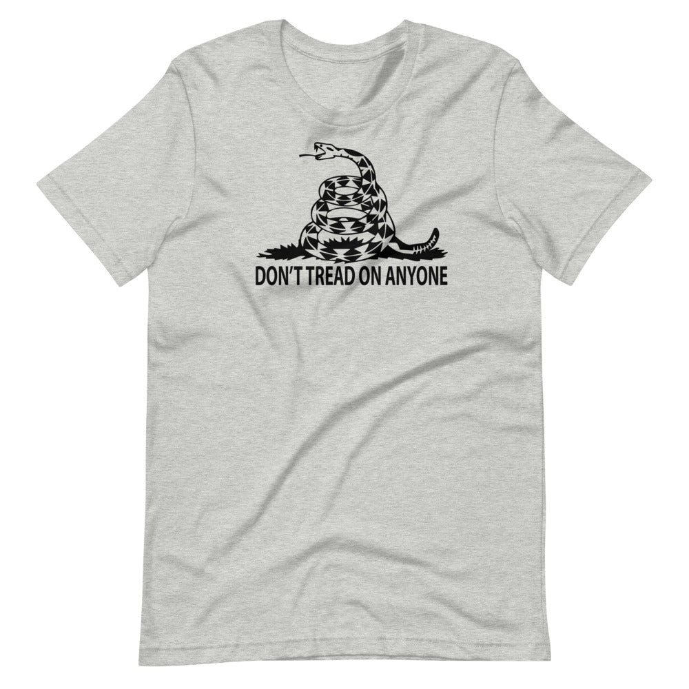 Don't Tread on Anyone Short-sleeve unisex t-shirt - Proud Libertarian - Proud Libertarian