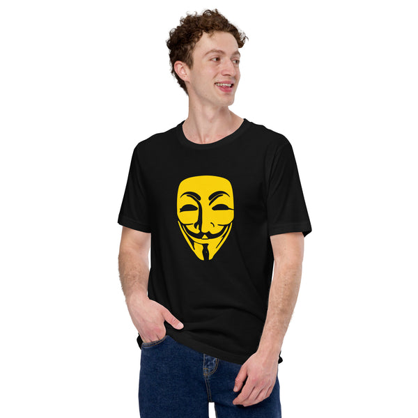 Guy Fawkes Anonymous Unisex t-shirt - Proud Libertarian - Proud Libertarian