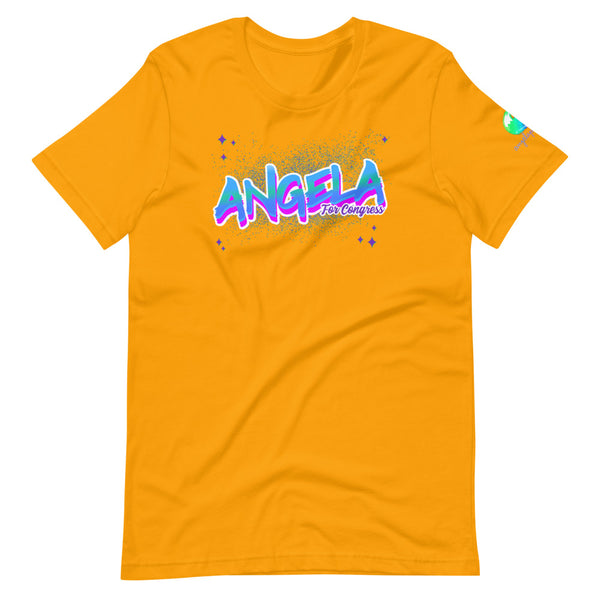 Angela for Congress Short-Sleeve Unisex T-Shirt - Proud Libertarian - Proud Libertarian
