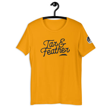 Tar and Feather Short-Sleeve Unisex T-Shirt - Proud Libertarian - The Brian Nichols Show