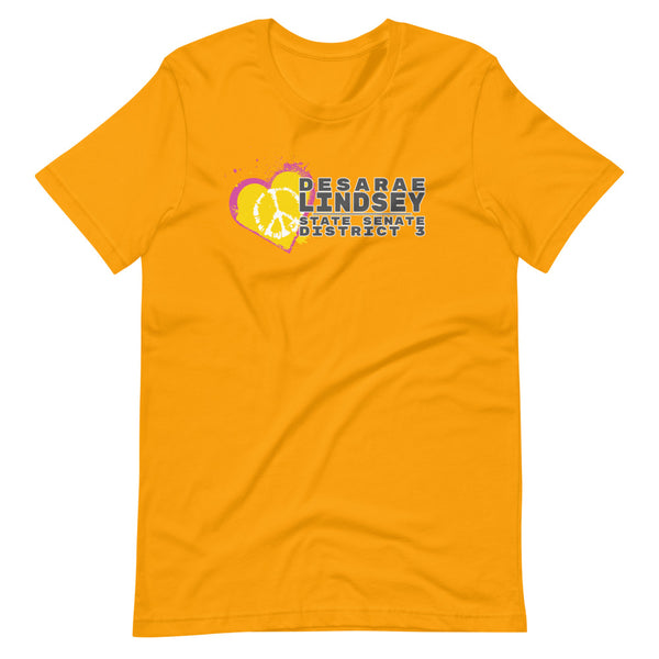 Desarae Lindsey for Texas Short-Sleeve Unisex T-Shirt - Proud Libertarian - Desarae Lindsey for Texas
