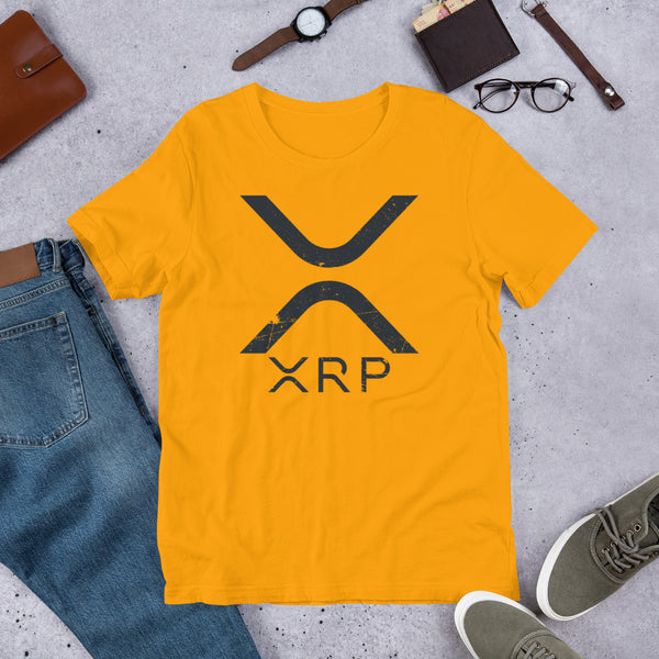 XRP Ripple Vintage Short-Sleeve Unisex T-Shirt - Proud Libertarian - Libertarian Frontier
