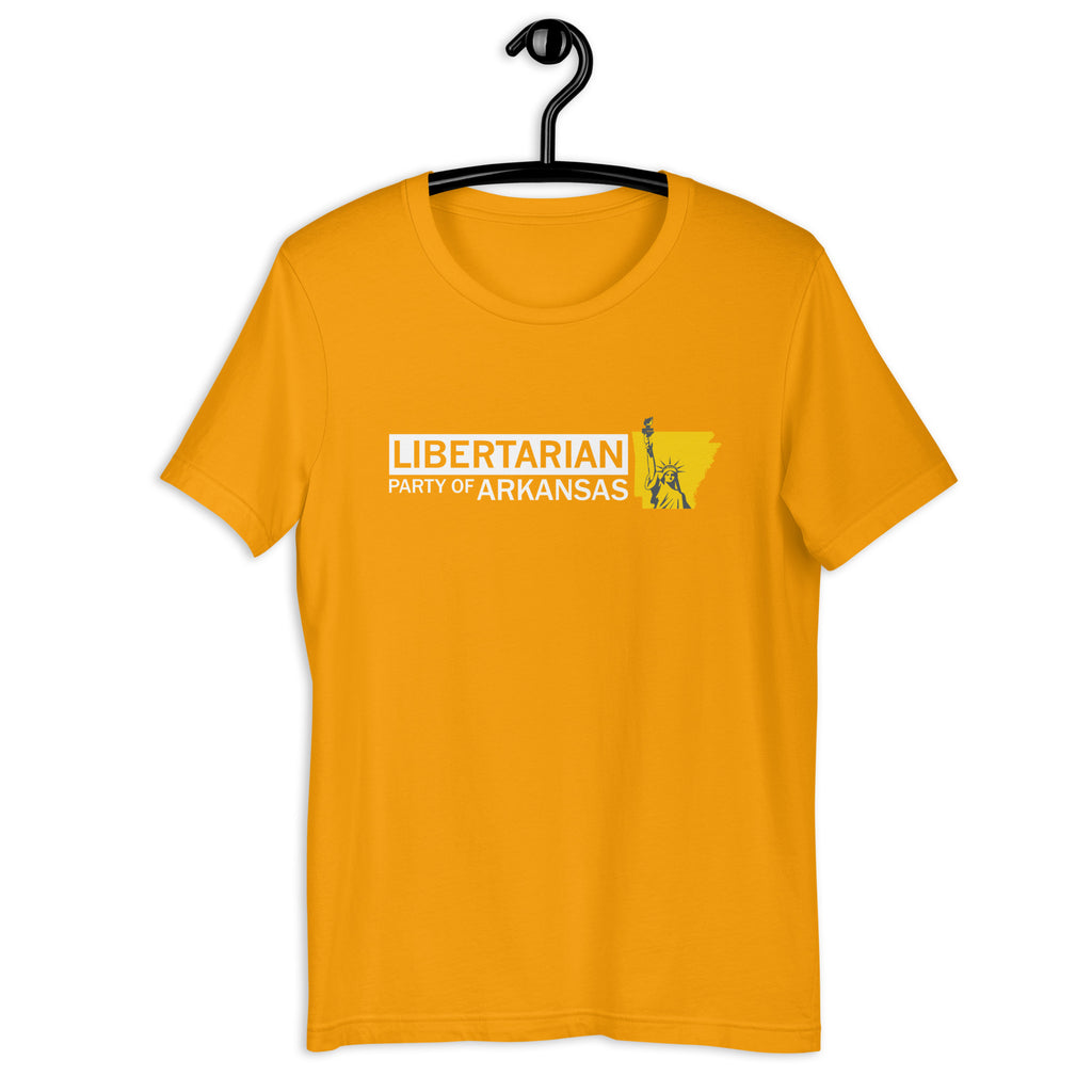 Libertarian Party of Arkansas Unisex t-shirt - Proud Libertarian - Libertarian Party of Arkansas