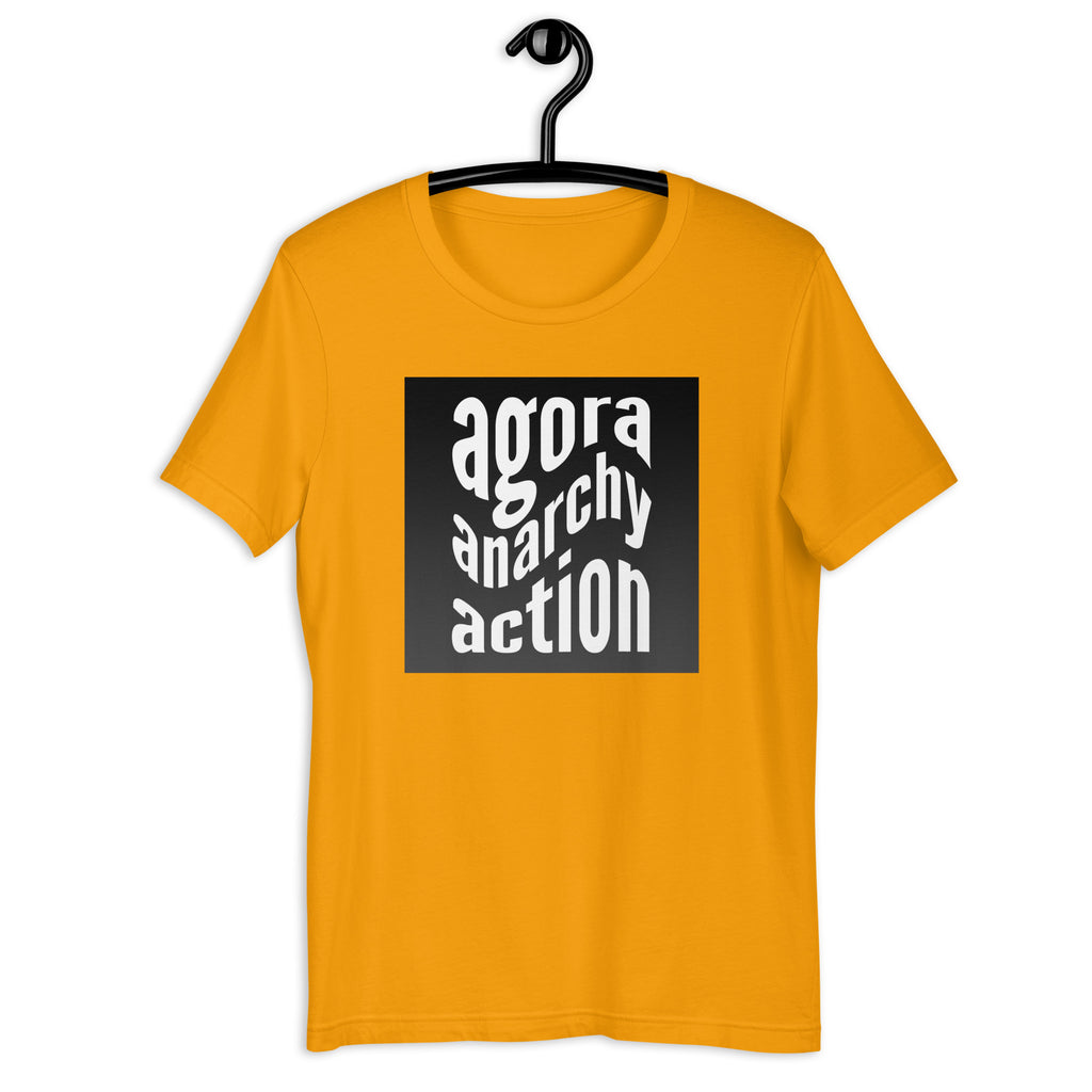 Agora Anarchy Action Unisex t-shirt - Proud Libertarian - NewStoics