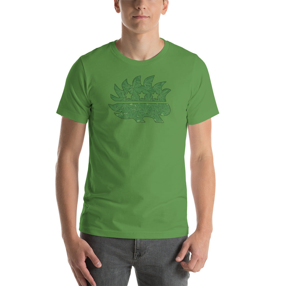 Shirt: Cannabis Porcupine - Proud Libertarian - Proud Libertarian