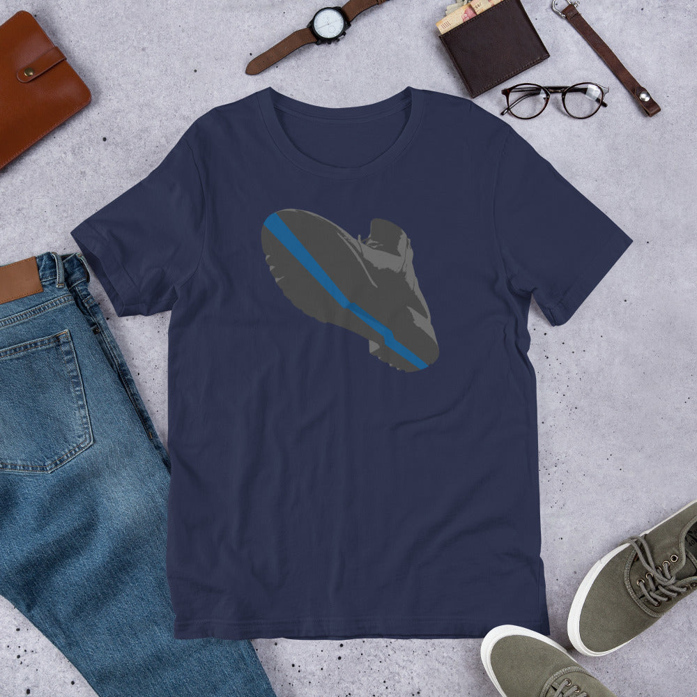 Thin Blue Boot Short-Sleeve Unisex T-Shirt - Proud Libertarian - Expressman