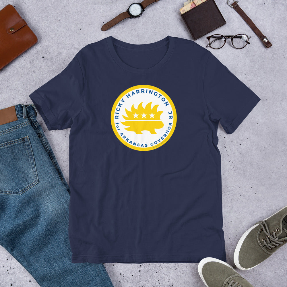 Ricky Harrington for Governor Arkansas Unisex t-shirt - Proud Libertarian - Ricky Harrington