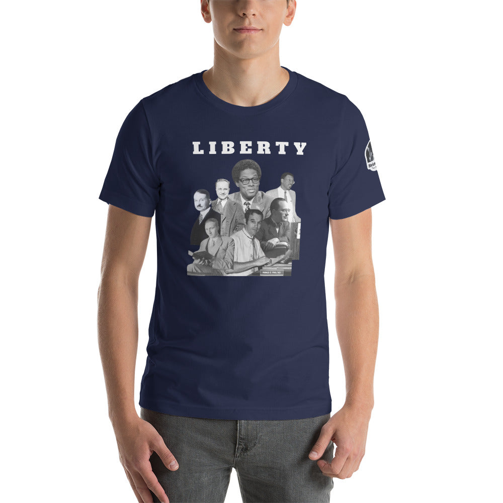 Liberty Men Unisex t-shirt - Proud Libertarian - The Brian Nichols Show