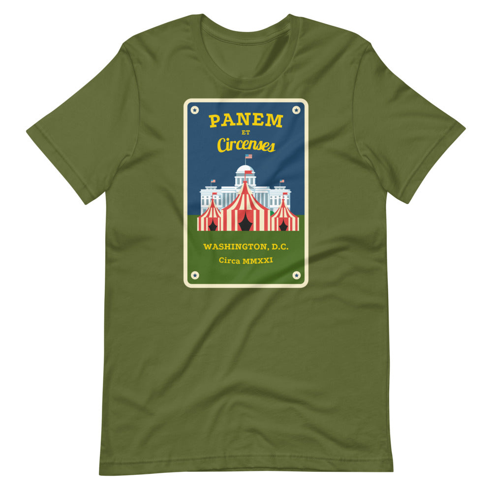 Panem et Circenses (Bread and Circuses) Short-Sleeve Unisex T-Shirt - Proud Libertarian - Michael Rufo