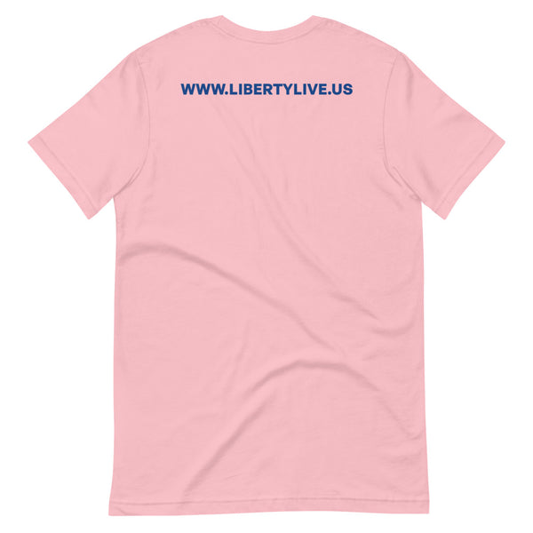 Defund Politicians (Liberty Live) Short-sleeve unisex t-shirt - Proud Libertarian - Liberty Live!