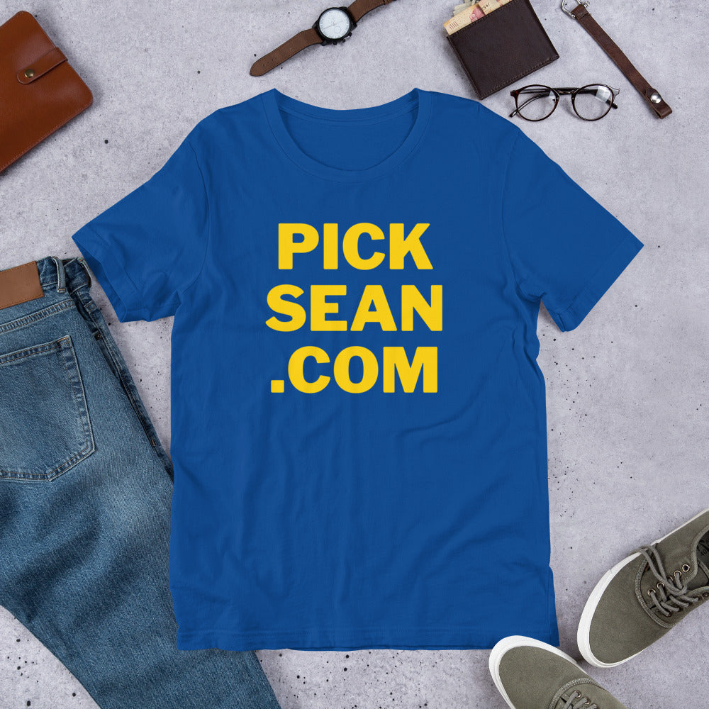 PICKSEAN.COM Short-Sleeve Unisex T-Shirt - Proud Libertarian - Pick Sean Thorne