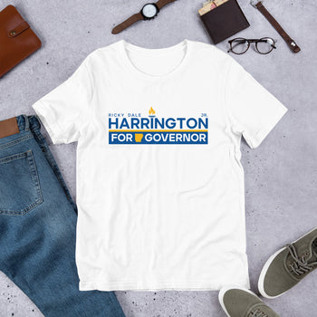 Ricky Harrington for Governor Unisex t-shirt - Proud Libertarian - Ricky Harrington
