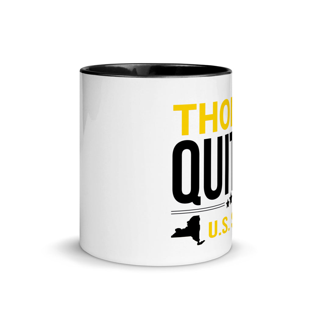 Quiter for US Senate Mug with Color Inside - Proud Libertarian - Thomas Quiter Campaign