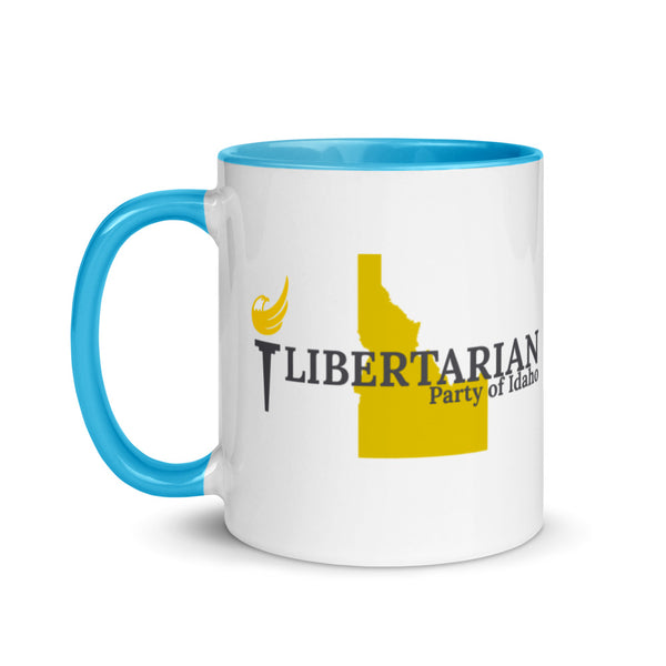 Libertarian Party of Idaho Mug with Color Inside - Proud Libertarian - Libertarian Party of Idaho