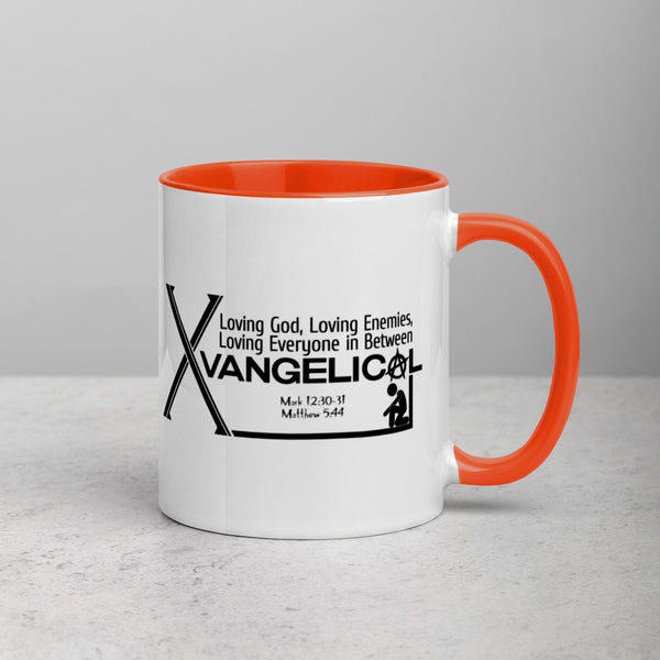 Xvangelical Mug with Color Inside - Proud Libertarian - Xvangelical