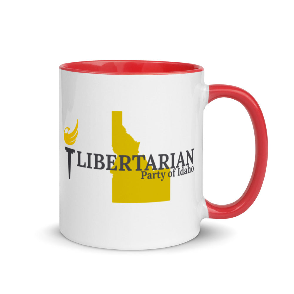 Libertarian Party of Idaho Mug with Color Inside - Proud Libertarian - Libertarian Party of Idaho