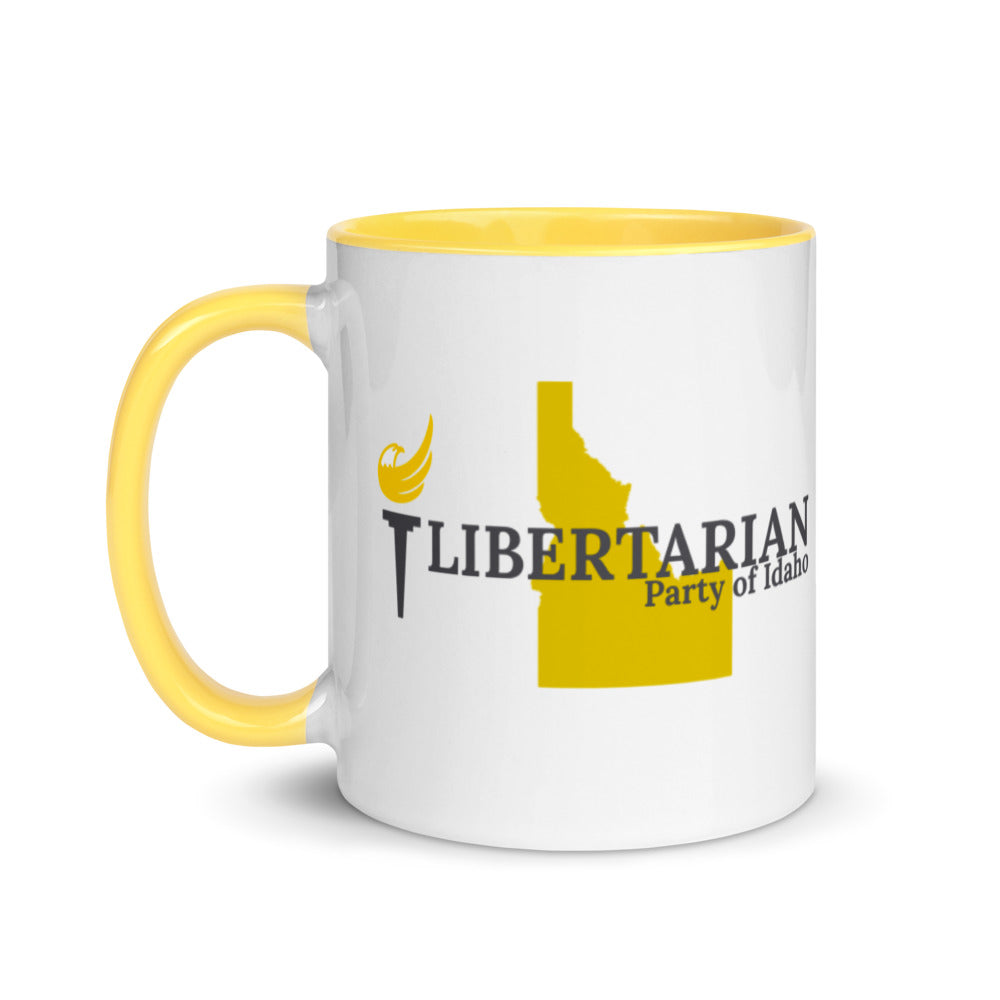 Libertarian Party of Idaho Mug with Color Inside - Proud Libertarian - Libertarian Party of Idaho