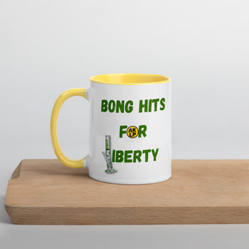 Bong Hits for Liberty Mug with Color Inside