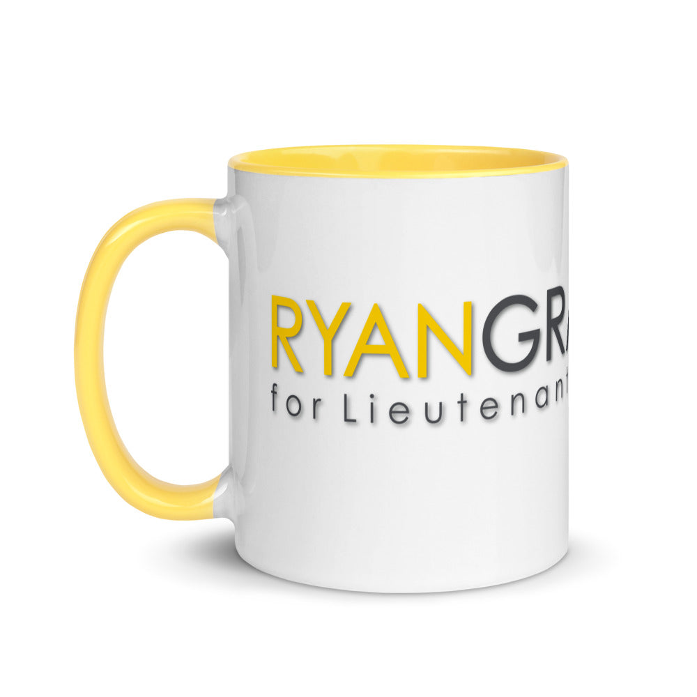 Ryan Graham Mug with Color Inside - Proud Libertarian - Graham for Georgia