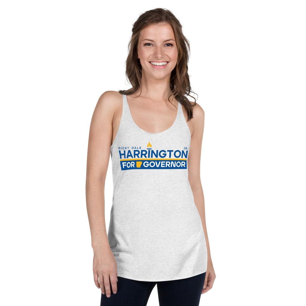 Ricky Harrington for Governor Women's Racerback Tank - Proud Libertarian - Ricky Harrington