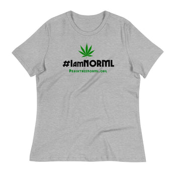 #IAmNORML Women's Relaxed T-Shirt - Proud Libertarian - Peachtree NORML