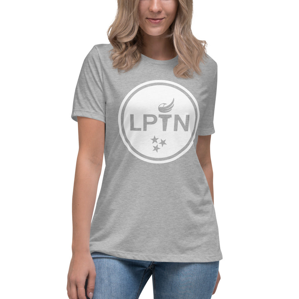 LPTN (White) Women's Relaxed T-Shirt - Proud Libertarian - Libertarian Party of Tennessee