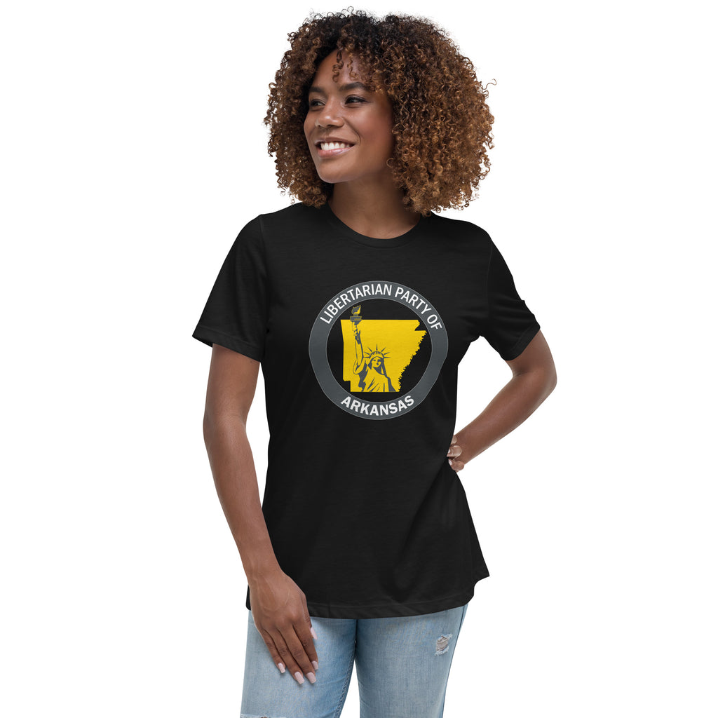 LP Arkansas Women's Relaxed T-Shirt - Proud Libertarian - Libertarian Party of Arkansas