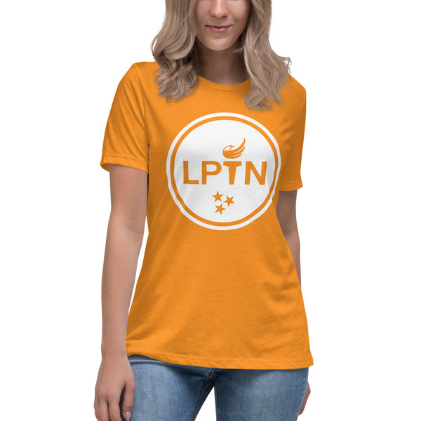 LPTN (White) Women's Relaxed T-Shirt - Proud Libertarian - Libertarian Party of Tennessee