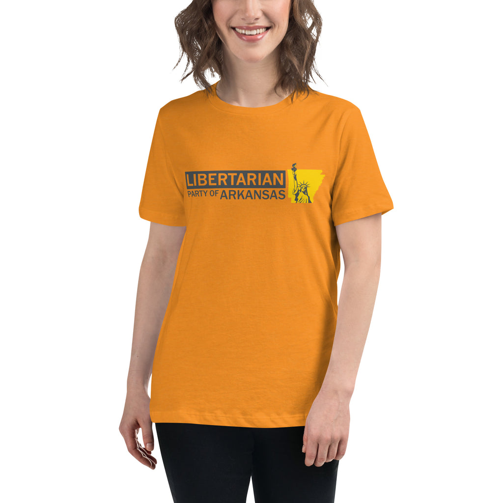 Libertarian Party of Arkansas Women's Relaxed T-Shirt - Proud Libertarian - Libertarian Party of Arkansas