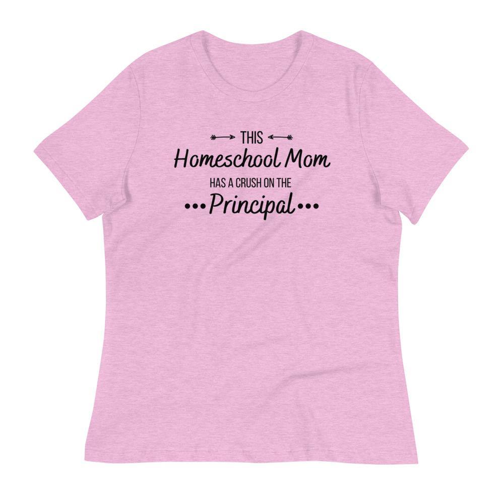 This Homeschool Mom has a crush on the principle Women's Relaxed T-Shirt - Proud Libertarian - Proud Libertarian