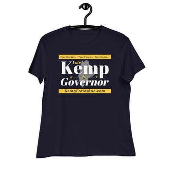 Kemp for Maine Women's Relaxed T-Shirt - Proud Libertarian - Kemp for Maine