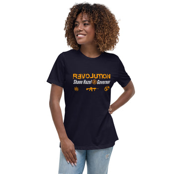 Revolution - Shane Hazel for Governor Women's Relaxed T-Shirt - Proud Libertarian - Shane Hazel
