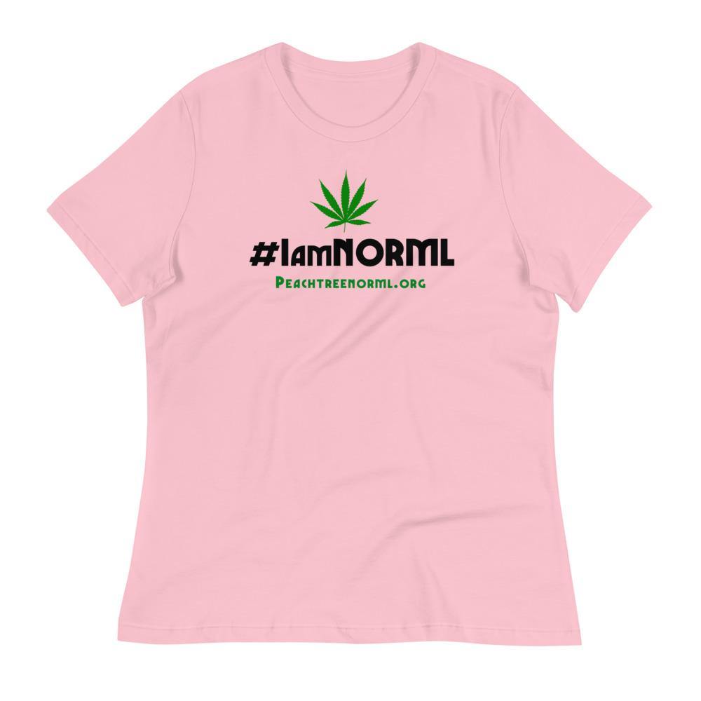#IAmNORML Women's Relaxed T-Shirt - Proud Libertarian - Peachtree NORML