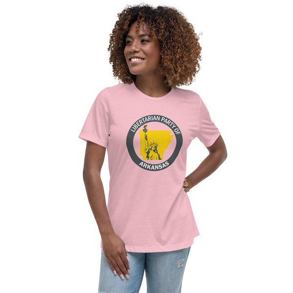 LP Arkansas Women's Relaxed T-Shirt - Proud Libertarian - Libertarian Party of Arkansas