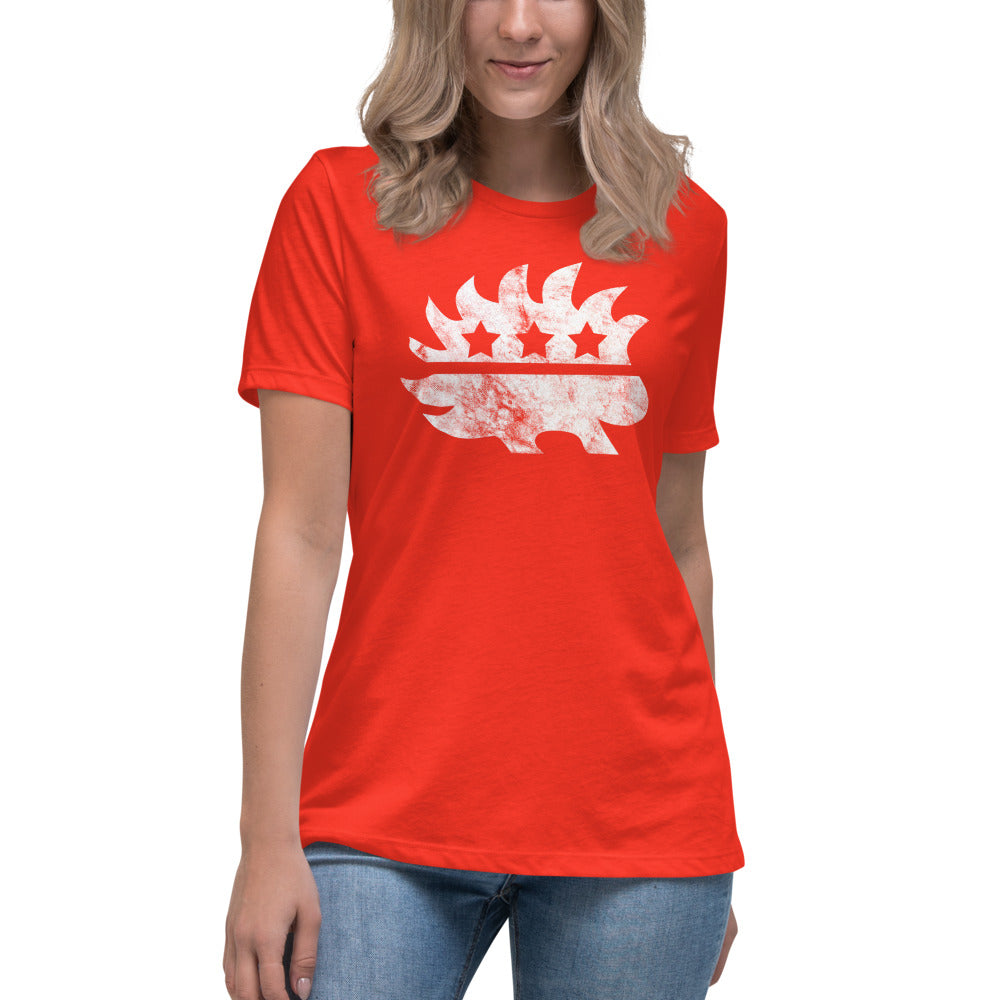 LP Porcupine - Schuylkill County, PA Women's Relaxed T-Shirt - Proud Libertarian - Proud Libertarian