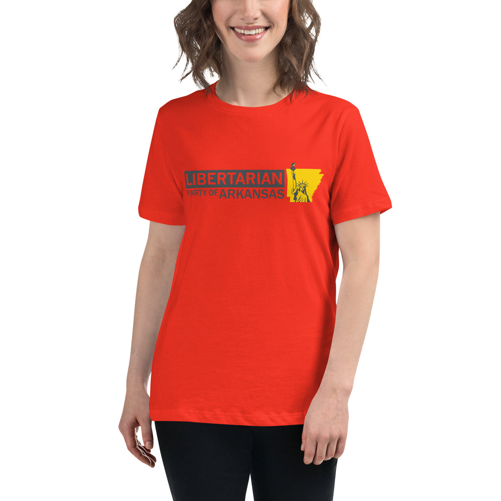Libertarian Party of Arkansas Women's Relaxed T-Shirt - Proud Libertarian - Libertarian Party of Arkansas