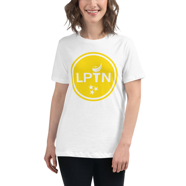 LPTN (Gold) Women's Relaxed T-Shirt - Proud Libertarian - Proud Libertarian
