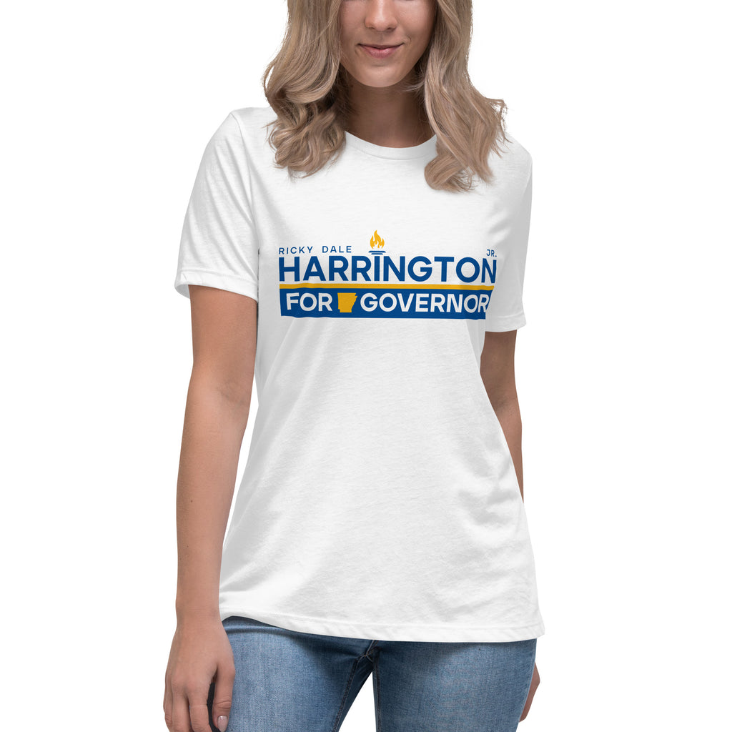 Ricky Harrington for Governor Women's Relaxed T-Shirt - Proud Libertarian - Ricky Harrington