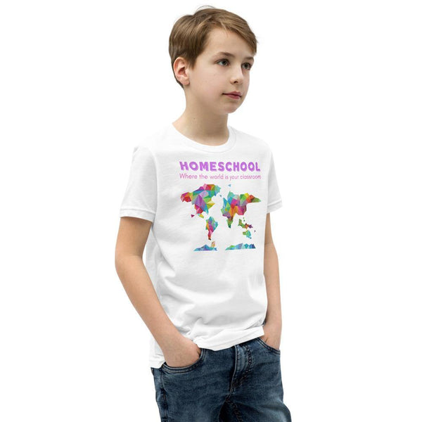 The World is your classroom Youth Short Sleeve T-Shirt - Proud Libertarian - Proud Libertarian