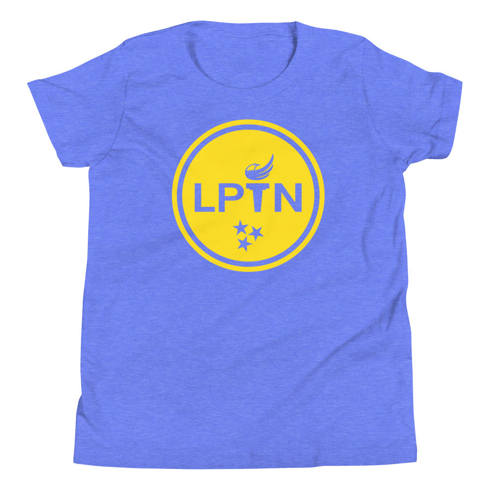 LPTN (Gold) Youth Short Sleeve T-Shirt - Proud Libertarian - Libertarian Party of Tennessee