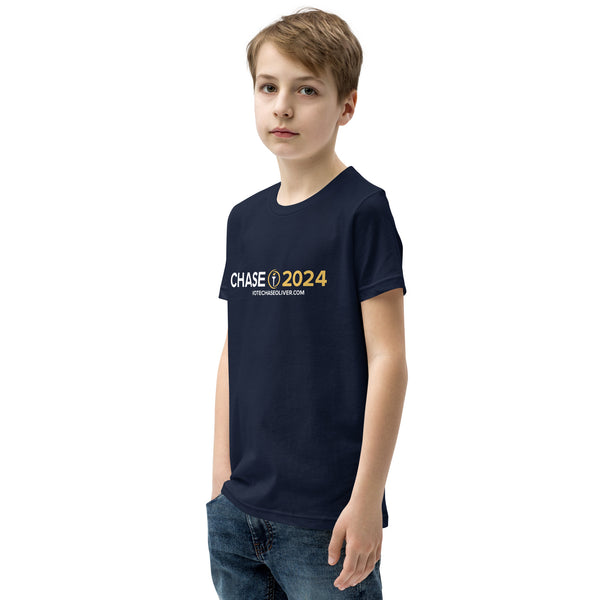 Chase Oliver for President Youth Short Sleeve T-Shirt