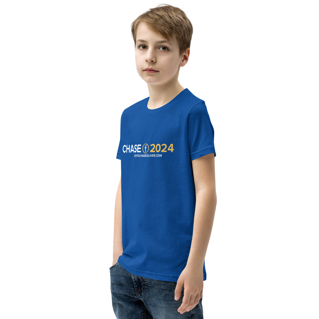 Chase Oliver for President Youth Short Sleeve T-Shirt