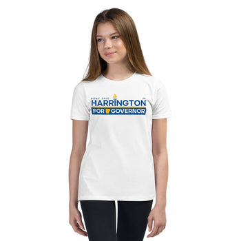 Harrington for Governor Youth Short Sleeve T-Shirt - Proud Libertarian - Ricky Harrington
